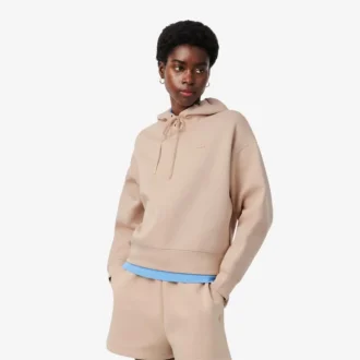 Camisola com capuz ajustável oversized