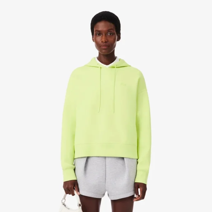 Camisola com capuz ajustável oversized