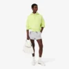Camisola com capuz ajustável oversized