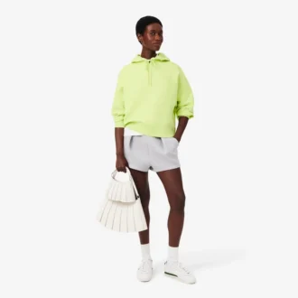 Camisola com capuz ajustável oversized