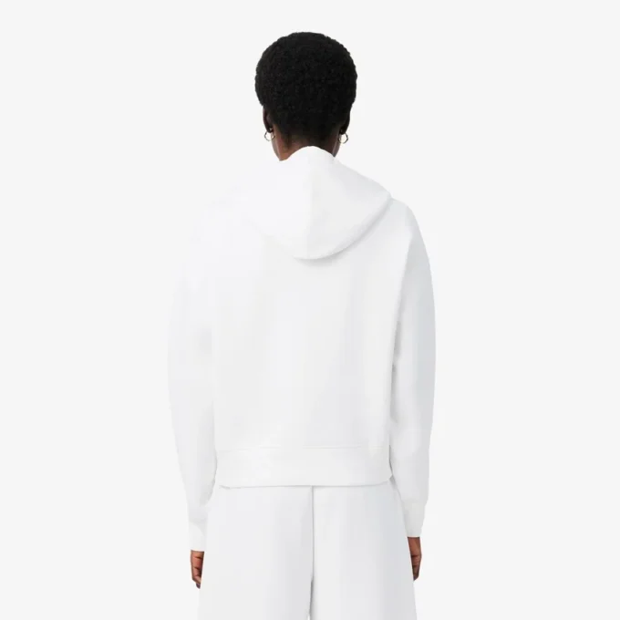 Camisola com capuz ajustável oversized