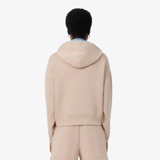 Camisola com capuz ajustável oversized
