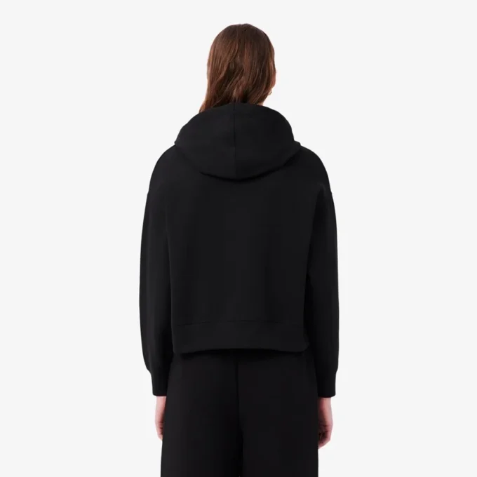 Camisola com capuz ajustável oversized