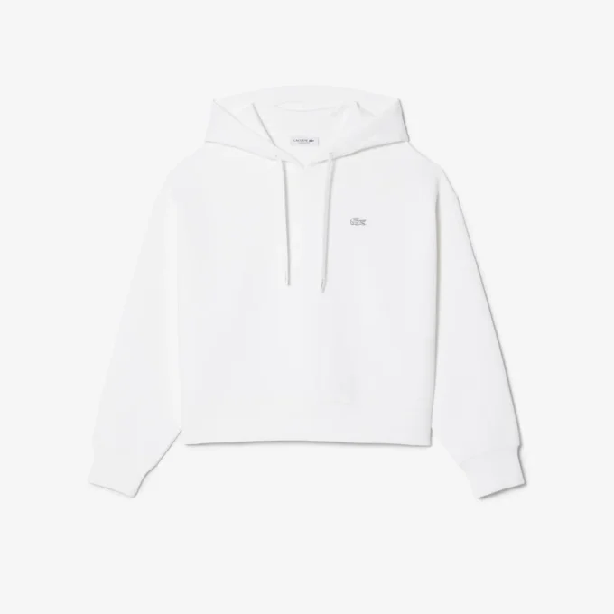 Camisola com capuz ajustável oversized