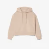 Camisola com capuz ajustável oversized