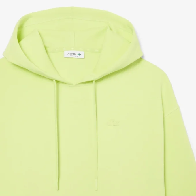 Camisola com capuz ajustável oversized