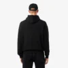 Camisola com capuz bordada de corte largo para homem