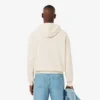 Camisola com capuz bordada de corte largo para homem