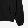Camisola com capuz bordada de corte largo para homem