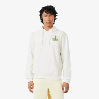 Camisola com capuz com estampado de Golfe