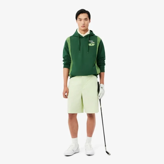 Camisola com capuz com estampado de Golfe