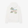 Camisola com capuz com estampado de Golfe