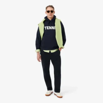 Camisola com capuz com estampado de ténis