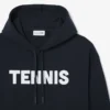 Camisola com capuz com estampado de ténis