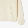 Camisola com capuz de corte largo e estampado