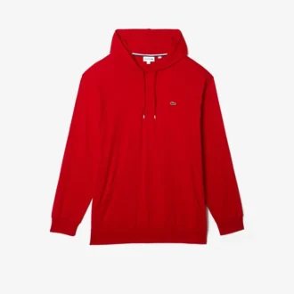 Camisola com capuz de corte largo para homem
