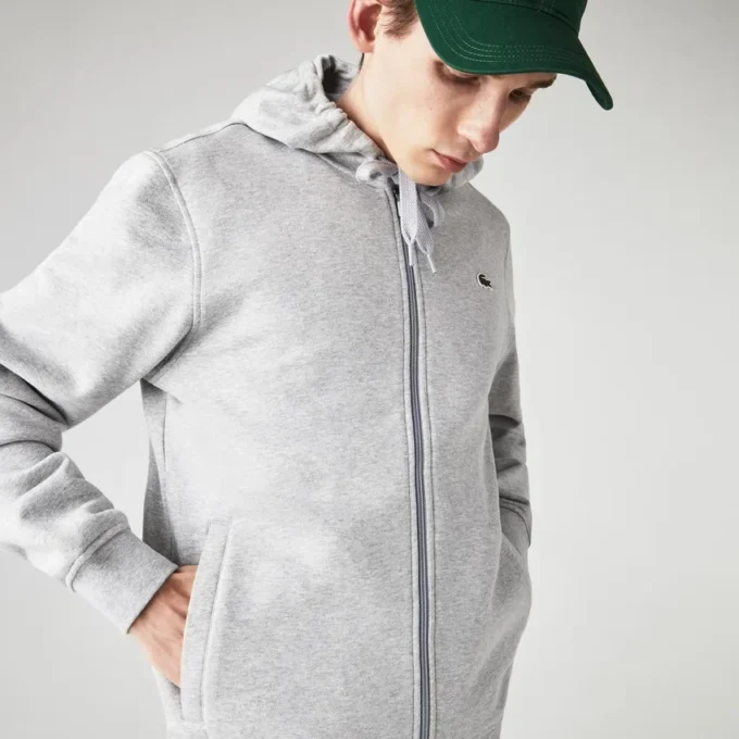 Camisola com capuz de desporto leve para homem