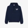 Camisola com capuz de golfe em malha polar estampada para homem