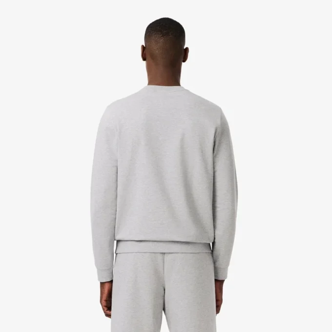 Camisola com capuz de malha polar para homem