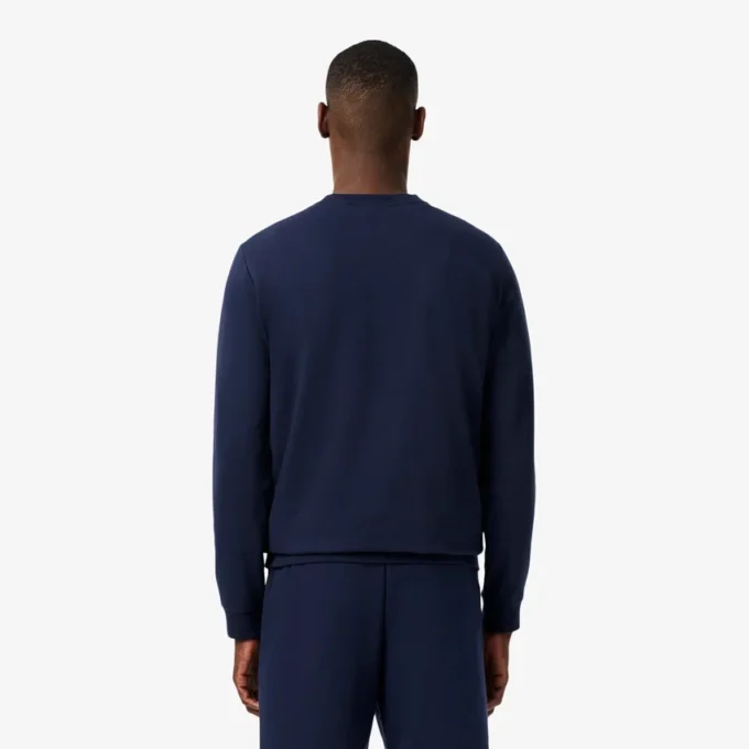 Camisola com capuz de malha polar para homem