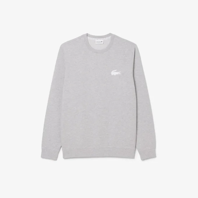 Camisola com capuz de malha polar para homem
