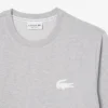 Camisola com capuz de malha polar para homem