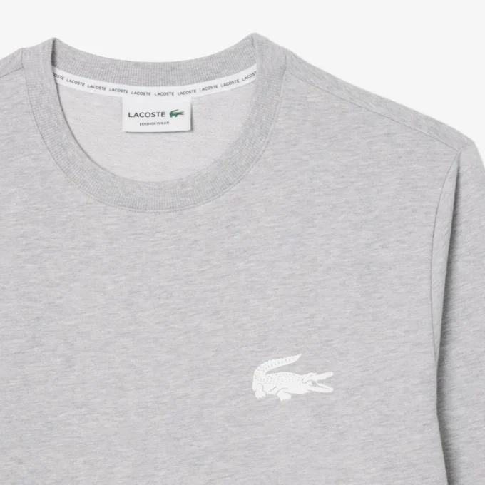 Camisola com capuz de malha polar para homem