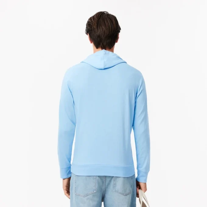 Camisola com capuz de manga comprida para homem
