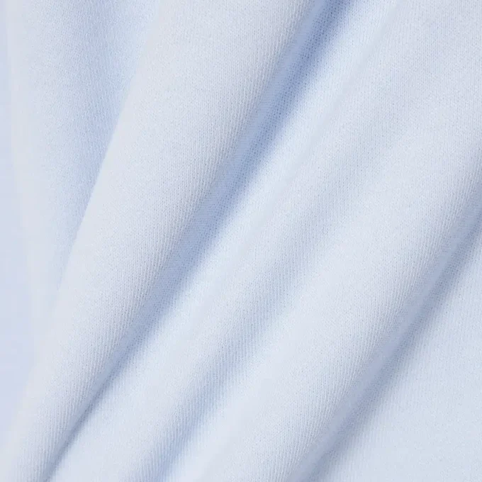 Camisola com capuz e fecho de correr, corte descontraído