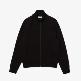 Camisola com capuz e fecho de correr de gola alta para homem