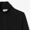 Camisola com capuz e fecho de correr de gola alta para homem