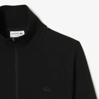 Camisola com capuz e fecho de correr de gola alta para homem