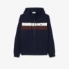 Camisola com capuz e fecho de correr para homem