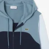 Camisola com capuz e fecho de correr para homem