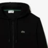 Camisola com capuz e fecho de correr para homem
