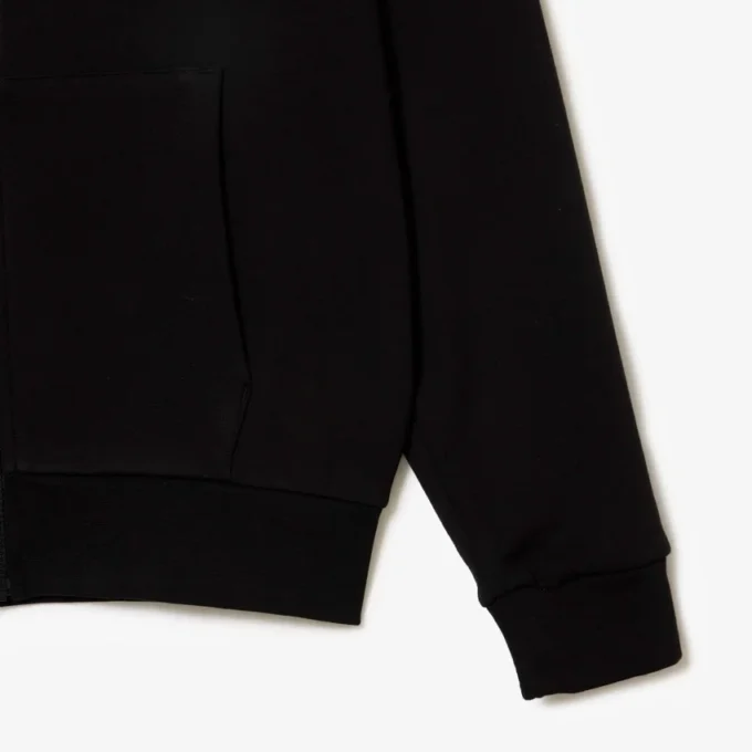 Camisola com capuz e fecho de correr para homem