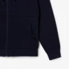 Camisola com capuz e fecho para homem