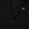 Camisola com capuz e fecho para homem