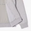 Camisola com capuz e fecho para homem