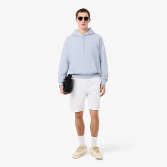 Camisola com capuz e logótipo em relevo