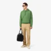 Camisola com capuz e logótipo em relevo