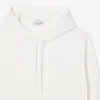 Camisola com capuz e logótipo em relevo