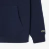 Camisola com capuz e logótipo em relevo