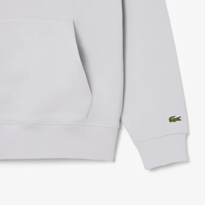 Camisola com capuz e logótipo em relevo