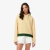Camisola com capuz em algodão para mulher