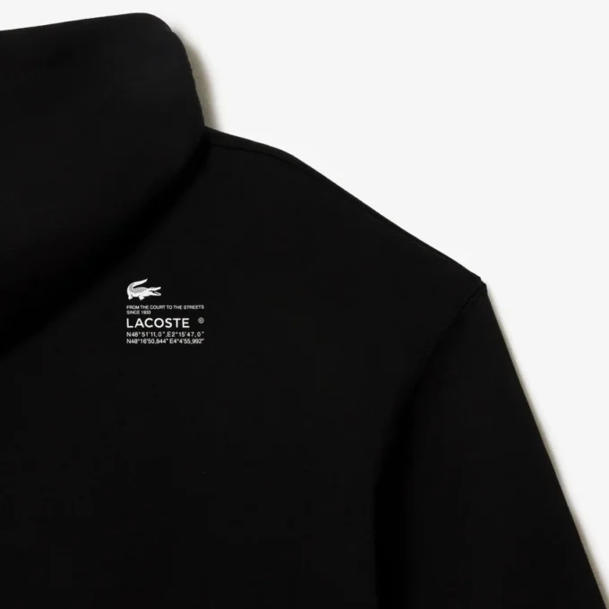 Camisola com capuz em algodão para mulher