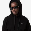 Camisola com capuz em algodão para mulher