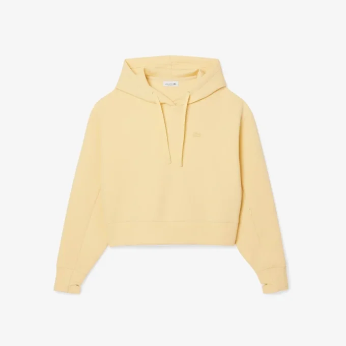 Camisola com capuz em algodão para mulher