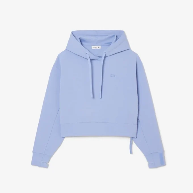 Camisola com capuz em algodão para mulher