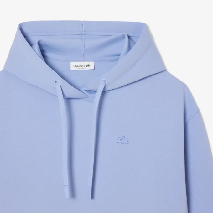 Camisola com capuz em algodão para mulher